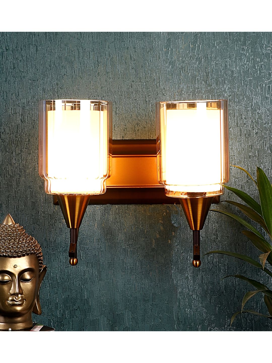 ELIANTE Beige Iron Contemporary Cylinder Shaped Wall Lamp-image-36