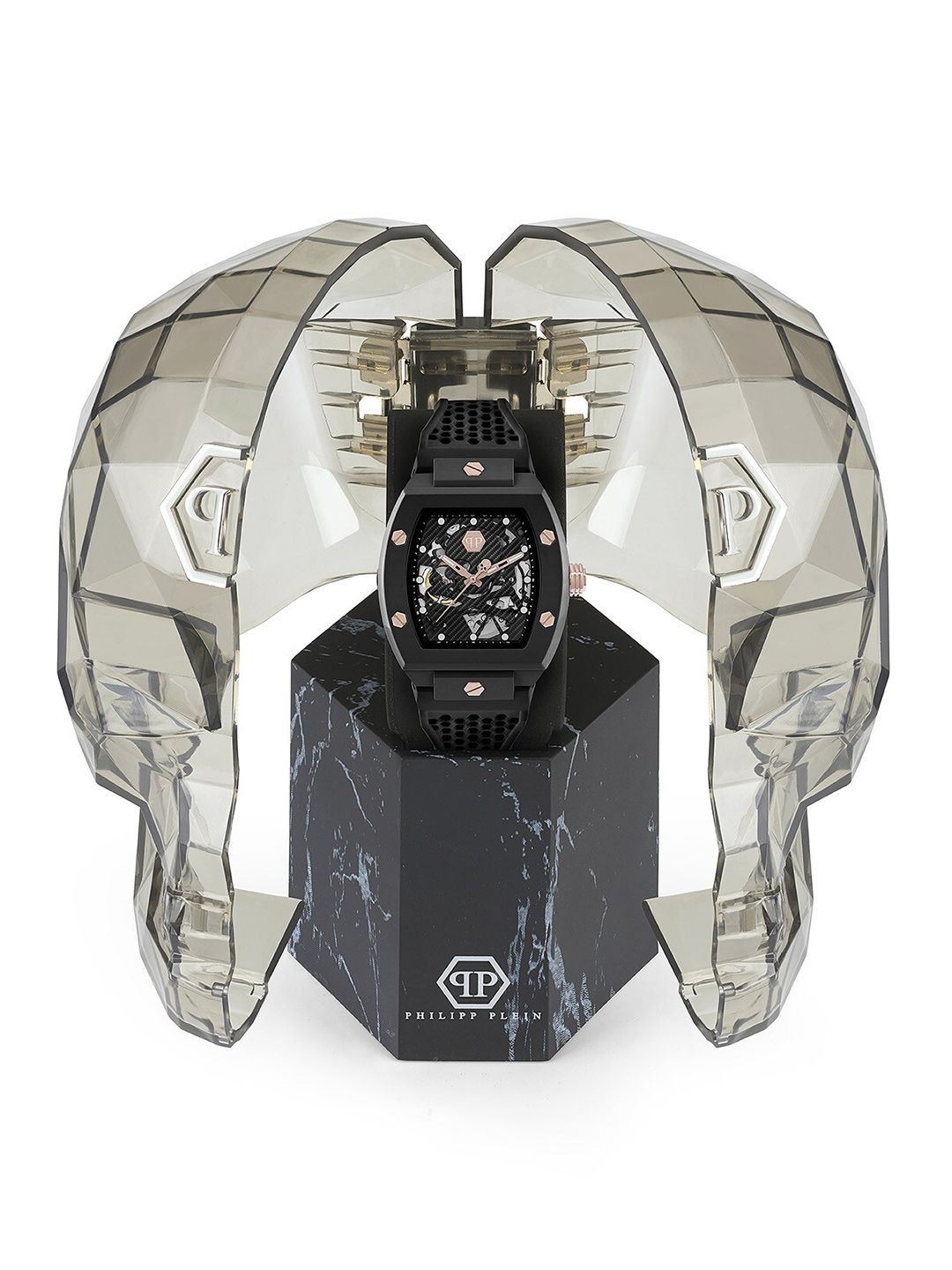 PHILIPP PLEIN Men Textured Analogue Automatic Watch PWVBA0523-picture-15