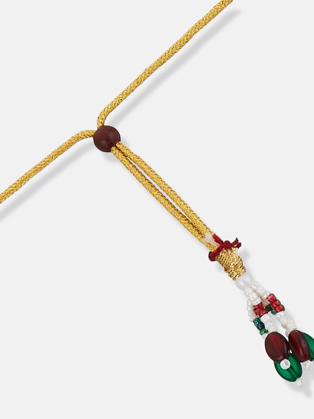 ATIBELLE Gold Plated Stone Studded Jewellery Set