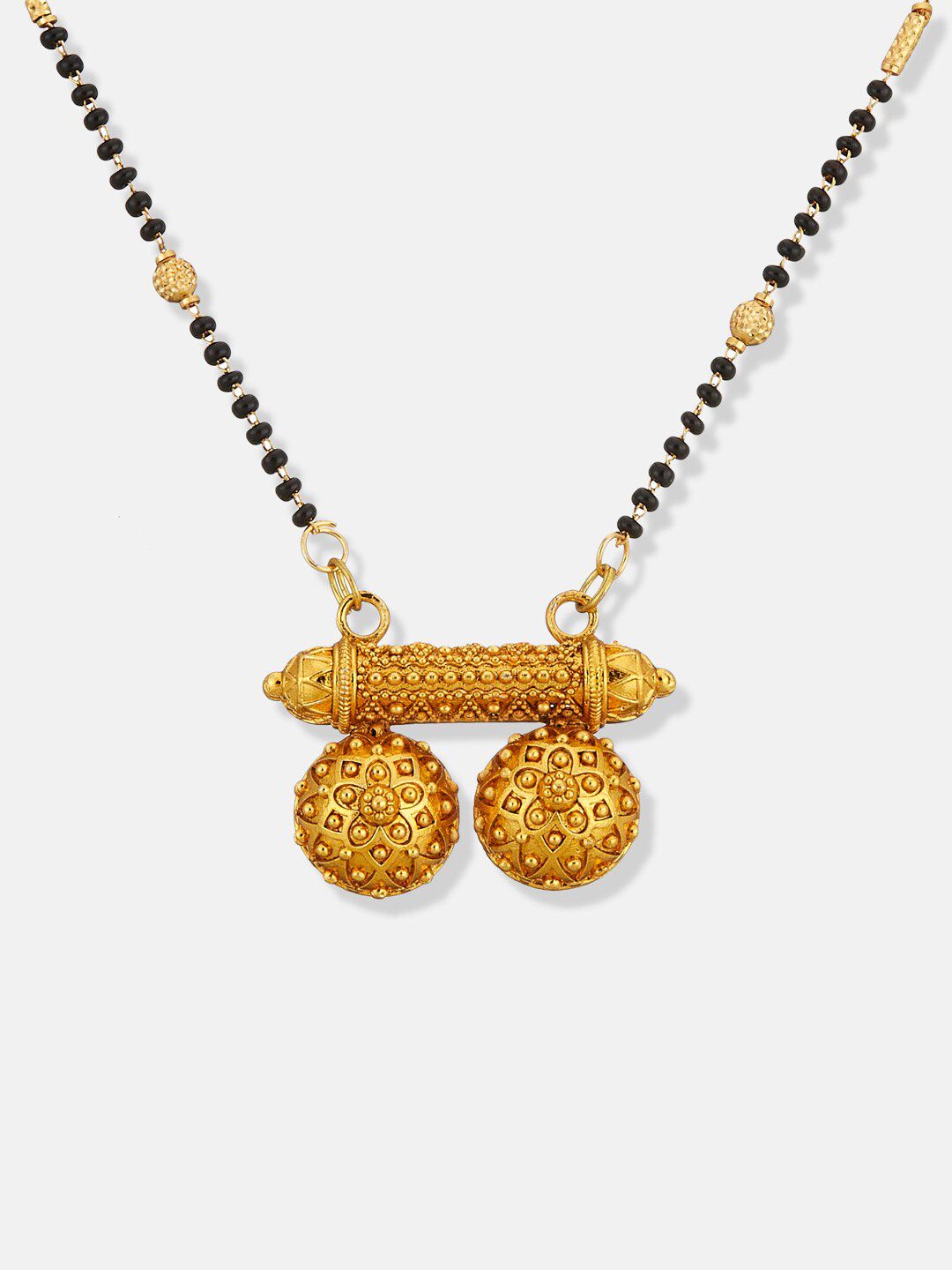 ATIBELLE Gold-Plated Beaded Vatti Mangalsutra
