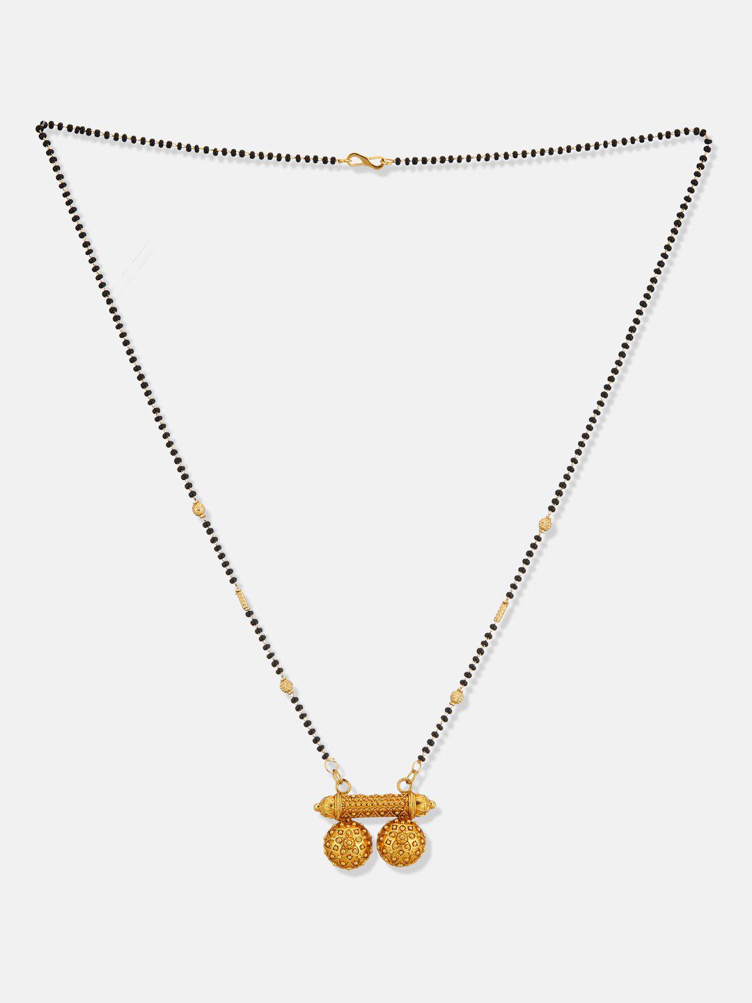 ATIBELLE Gold-Plated Beaded Vatti Mangalsutra