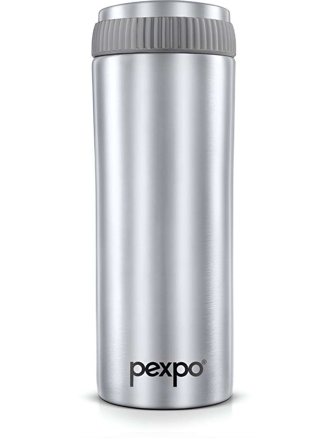 Pexpo Silver Toned  Stainless Steel 24 Hrs Hot & Cold Water Bottle 500ML-picture-40
