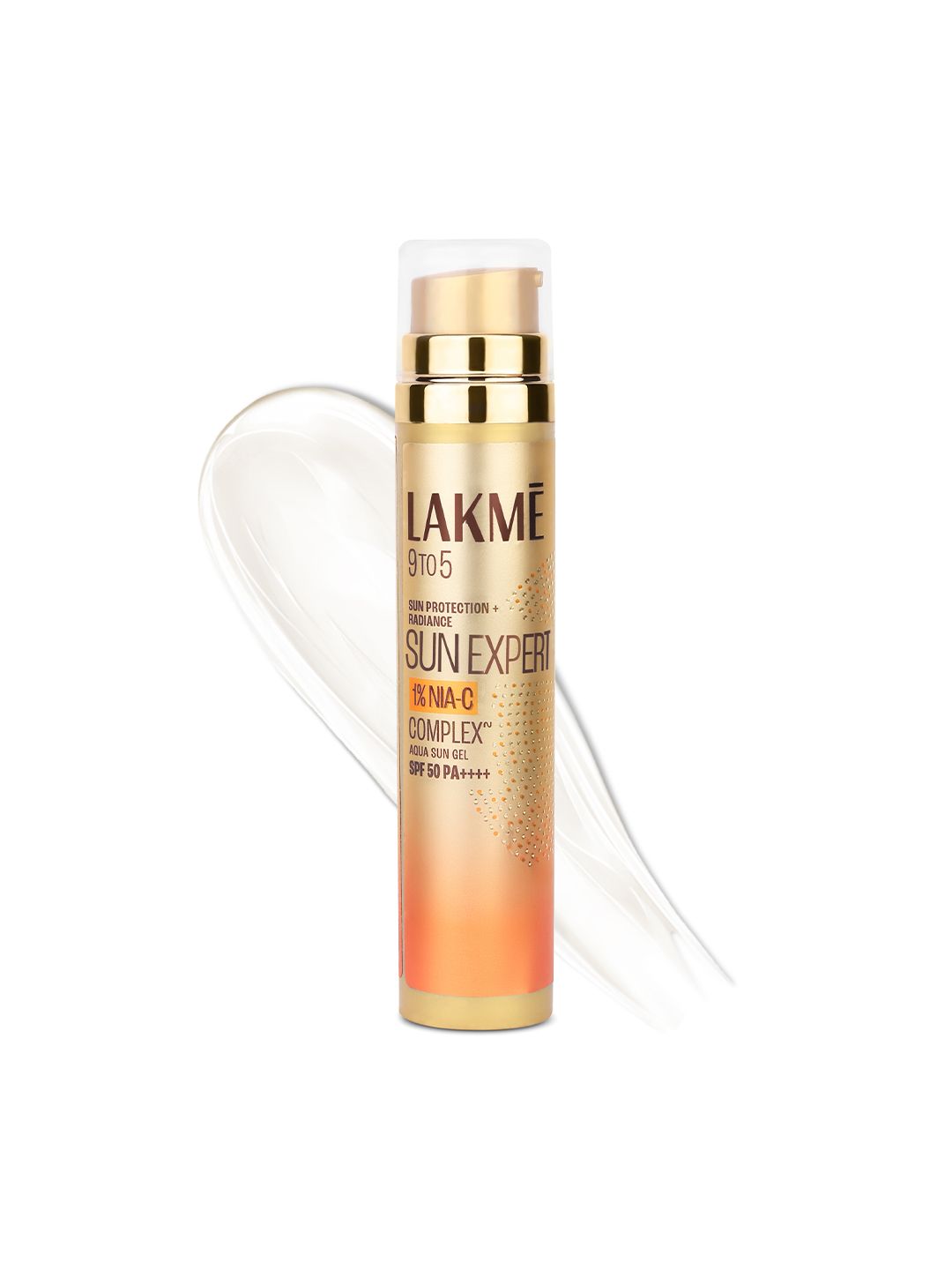 Lakme 9to5 Sun Expert 1% Nia-VIT C Aqua Gel Sunscreen SPF 50 PA++++ for Radiant Skin - 56g-picture-21