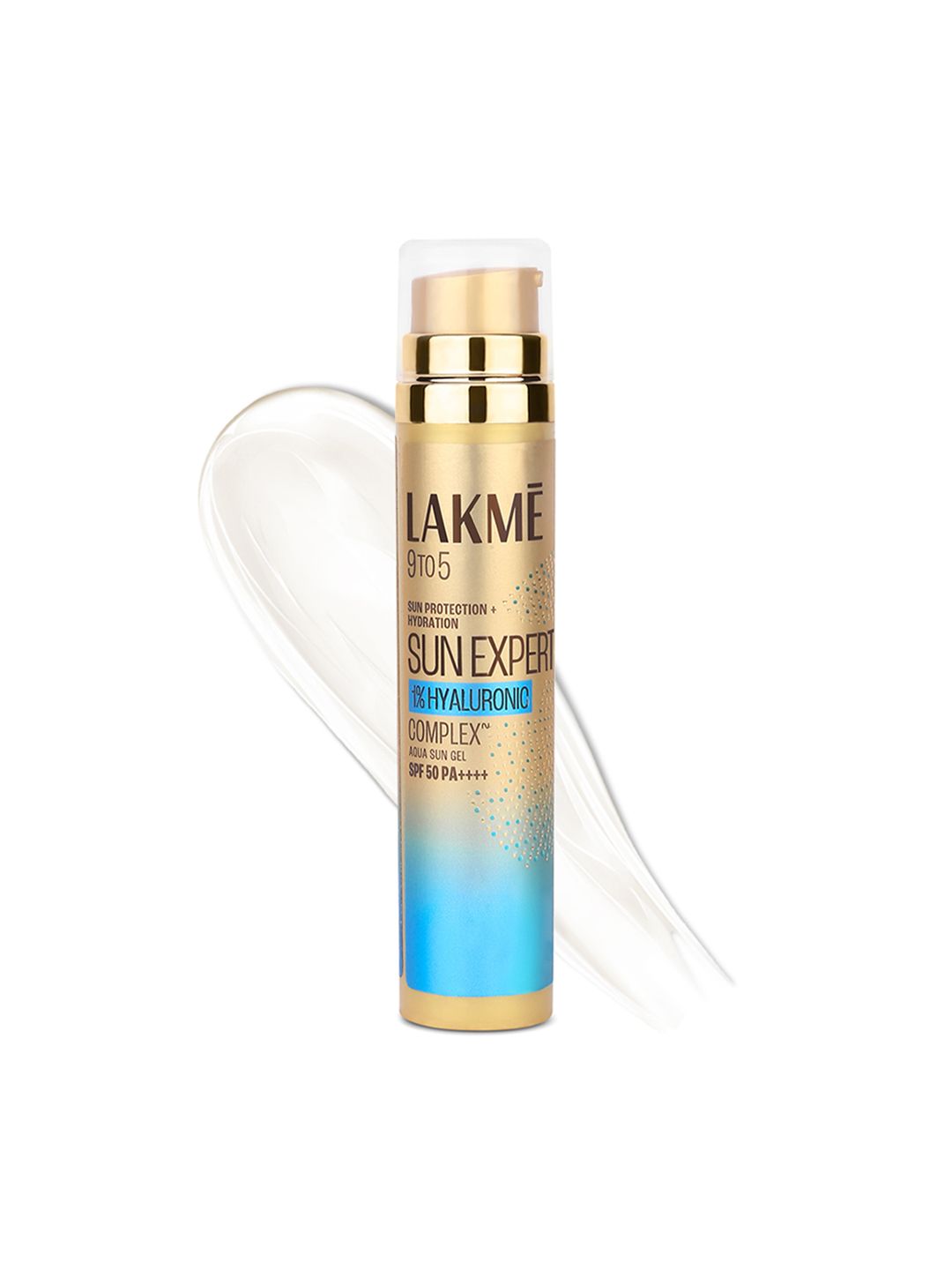 Lakme 9to5 Sun Expert 1% Hyaluronic Aqua Gel Sunscreen SPF50 PA++++ - 56g-picture-13