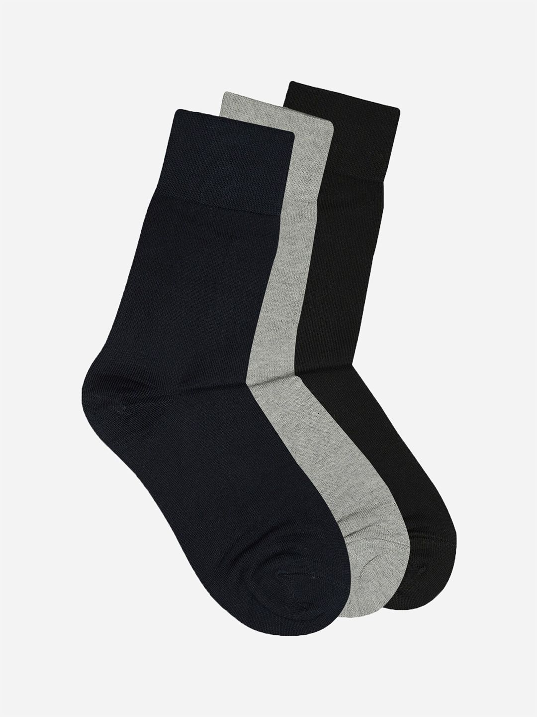 Bodycare Men Pack of 3 Calf-Length Socks-picture-34