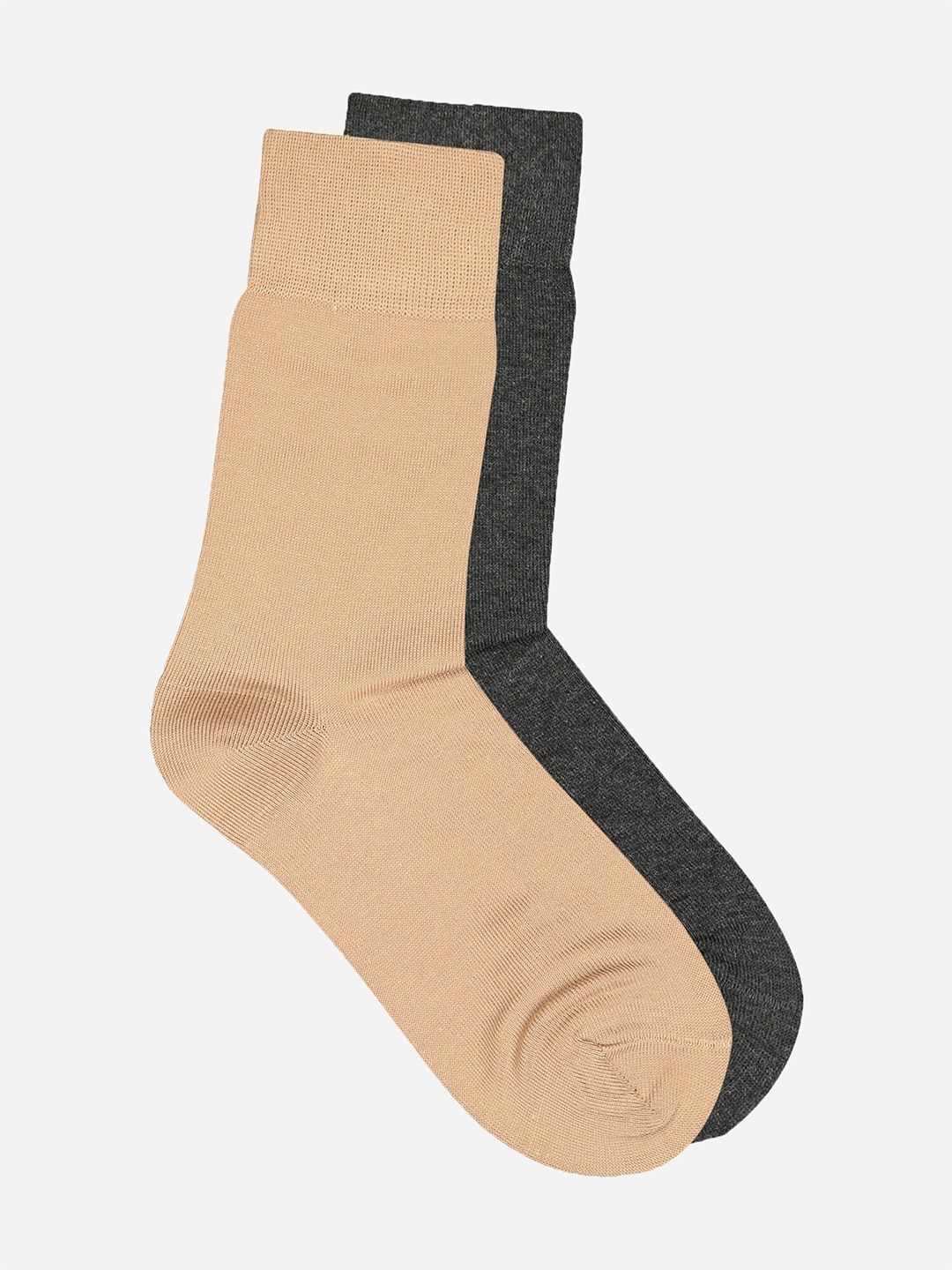 Bodycare Men Pack Of 2 Cotton Calf-Length Cotton Socks-picture-39