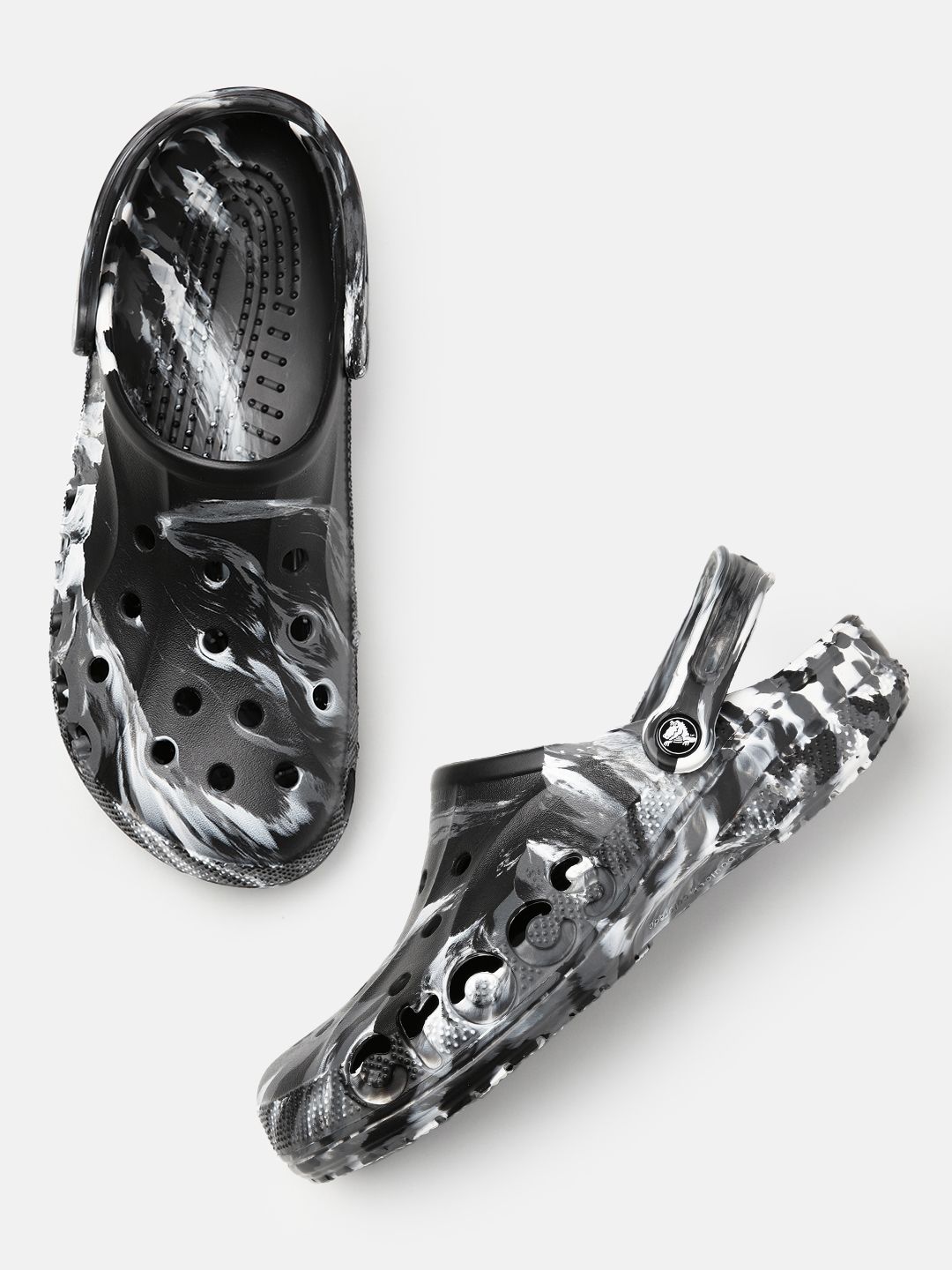 Crocs Unisex Baya Marbled Clogs-picture-18