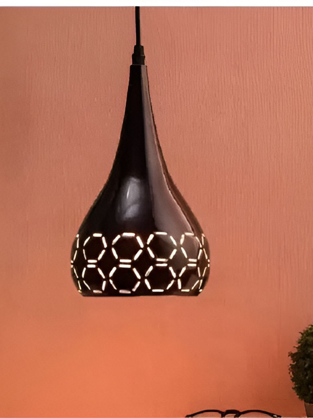 Areezo Black Aluminium Ceiling Lamp-picture-12
