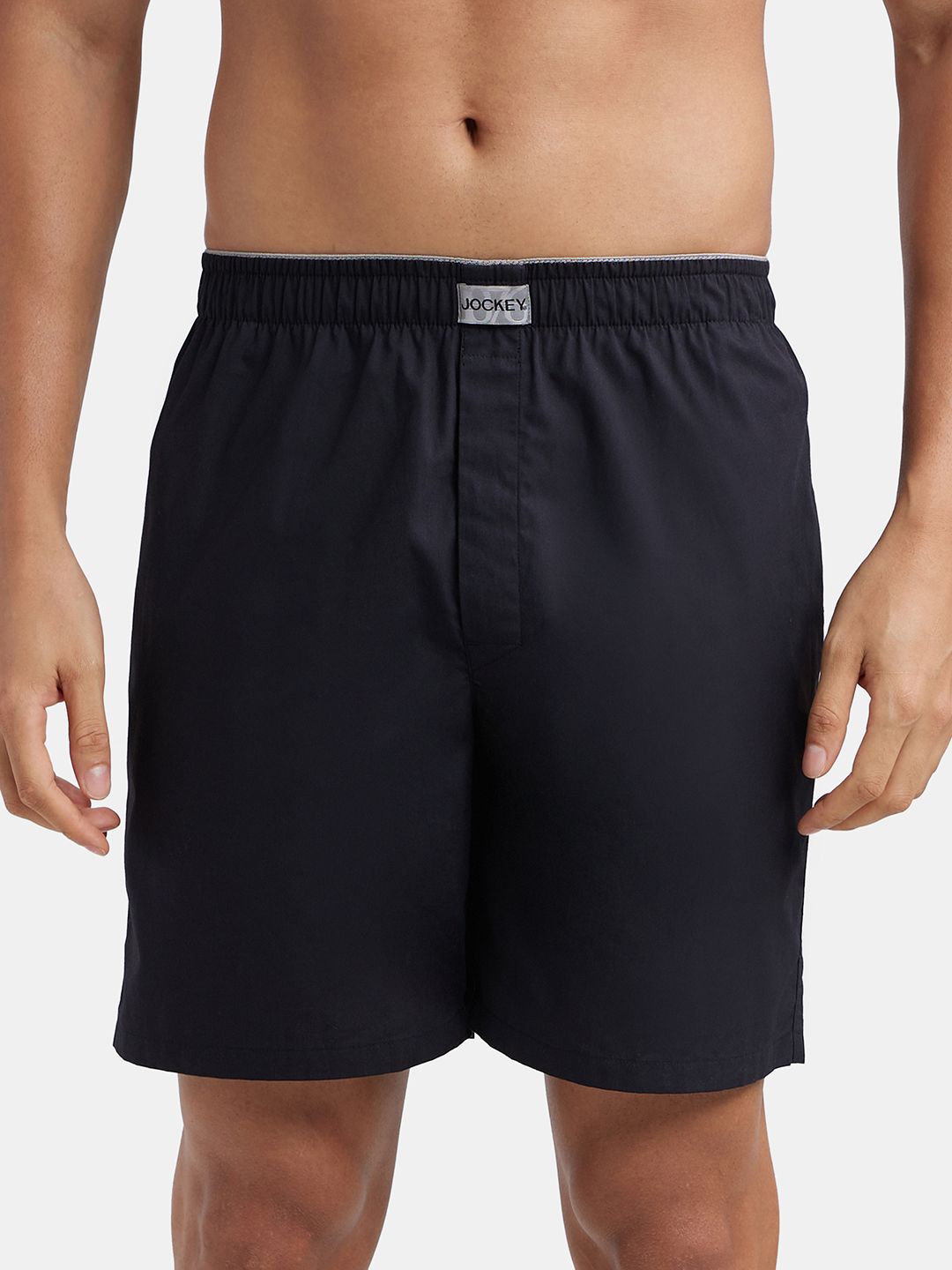 Jockey Mid-Rise Pure Cotton Boxers MC10-0105-BLACK-picture-55