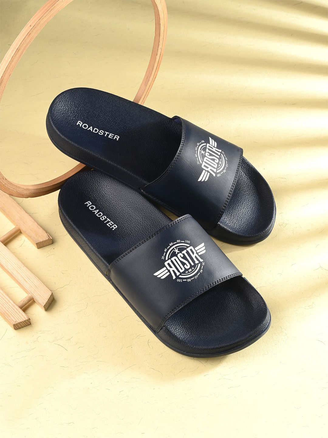 The Roadster Lifestyle Co. Men Printed Sliders-picture-37