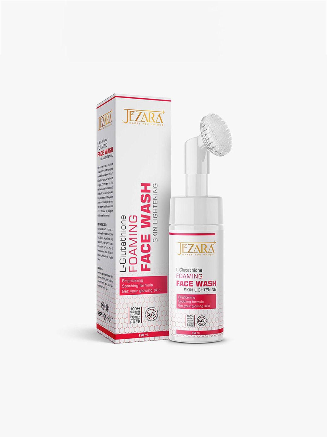 JEZARA L-Glutathione Foaming Face Wash - 150g-image-15