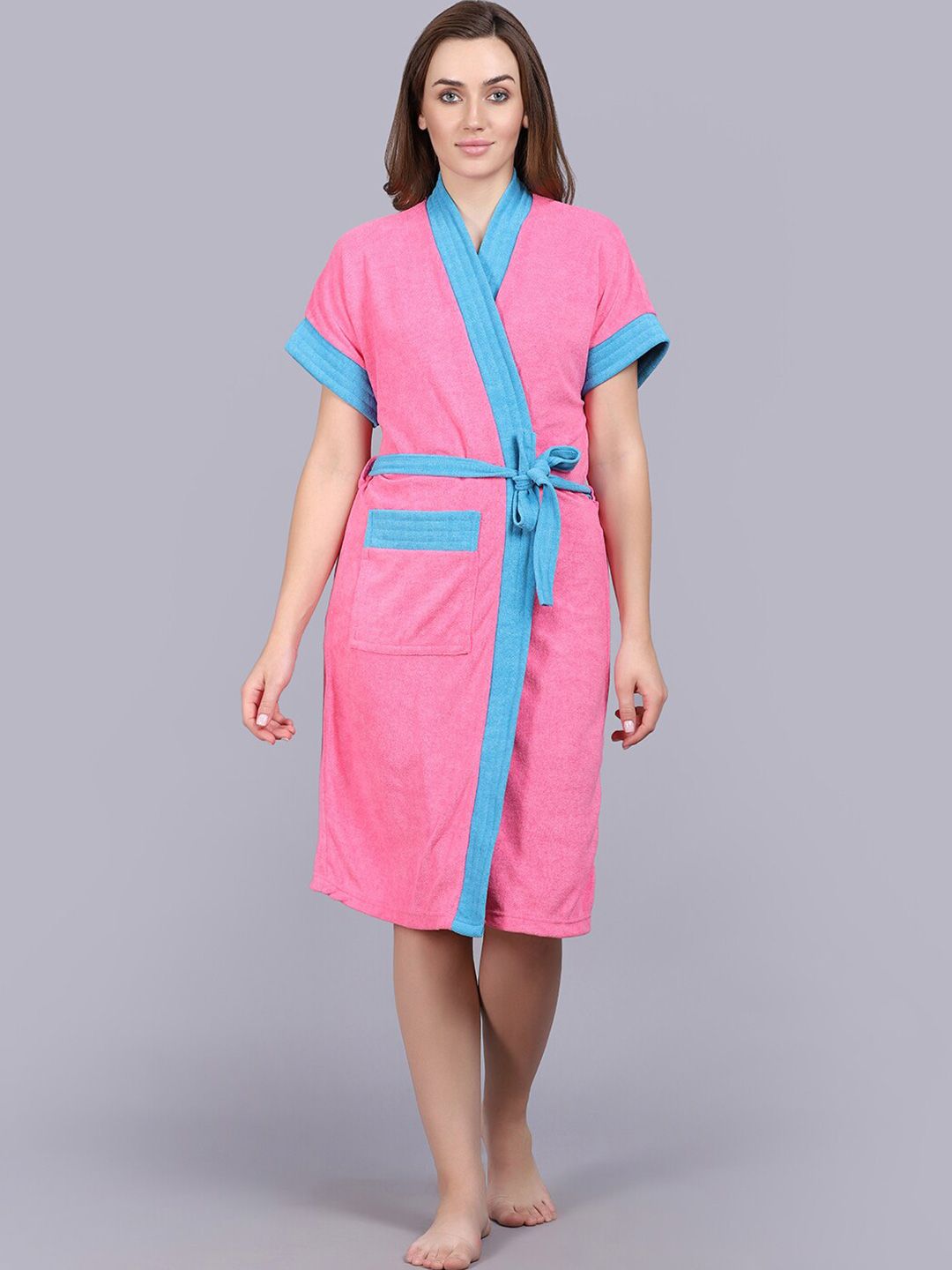 POORAK Women Terry Bath Robe-picture-21
