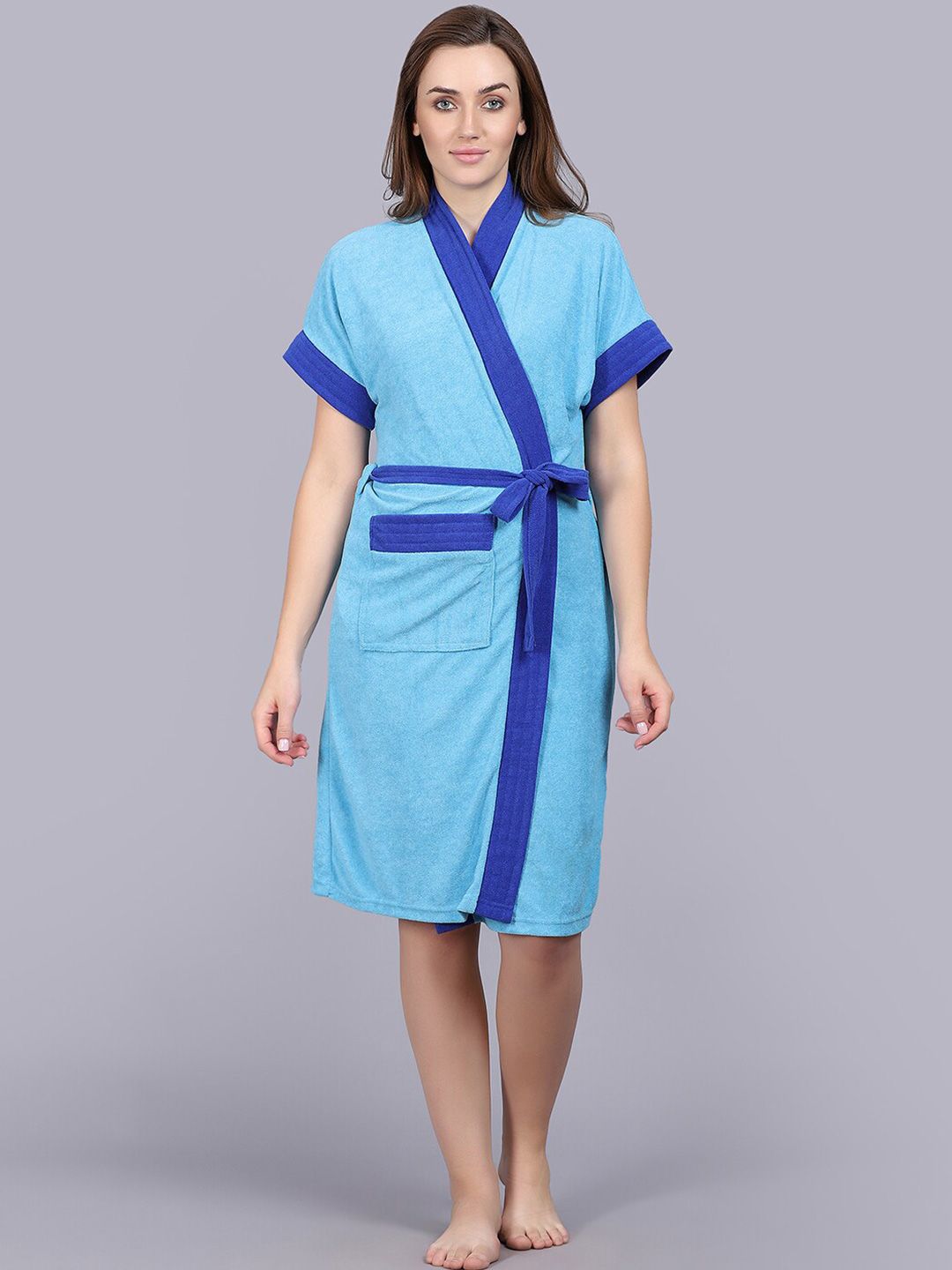 POORAK Women Terry Bath Robe-picture-18