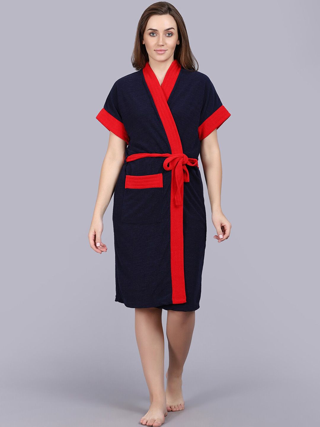 POORAK Women Terry Bath Robe-picture-16