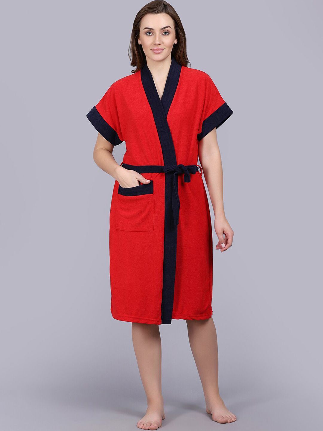 POORAK Women Terry Bath Robe-picture-17