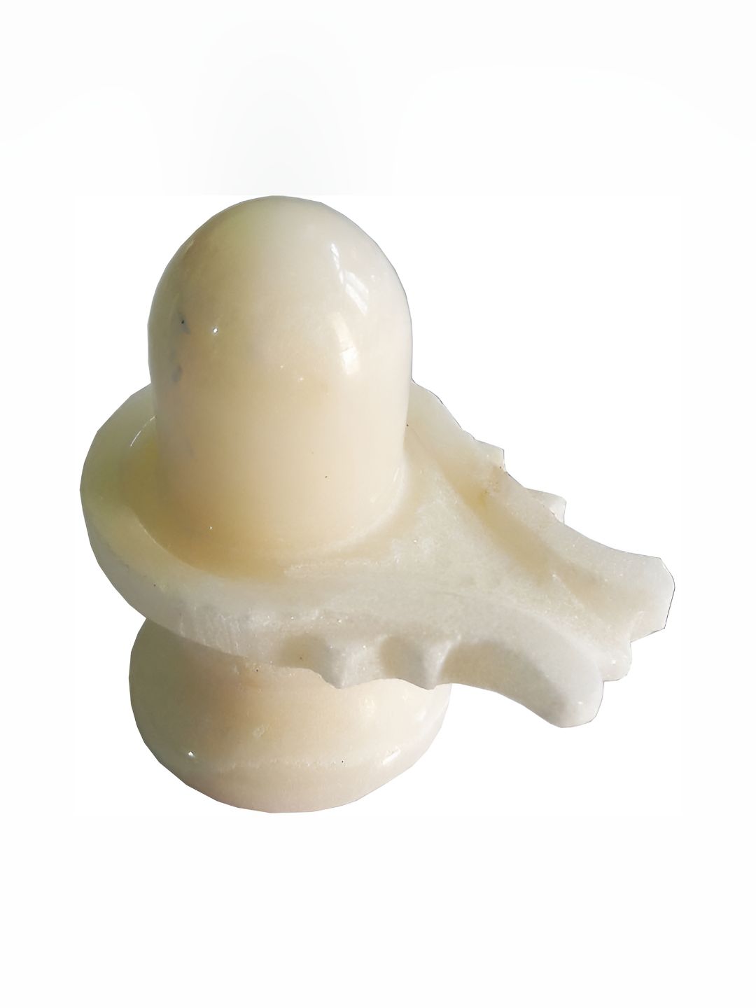 Navyaksh White Marble Shiva Lingam Showpiece-picture-12