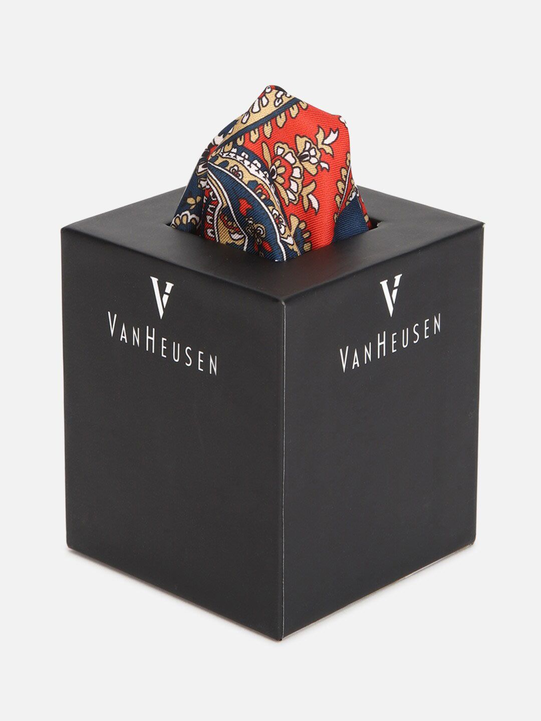 Van Heusen Men Printed Microfiber Casual Pocket Square