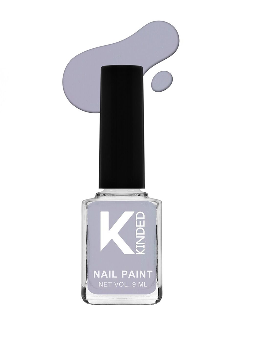 KINDED Long Stay Glossy Finish Nail Polish - 9ml - Pastel Slate Grey 18-picture-14