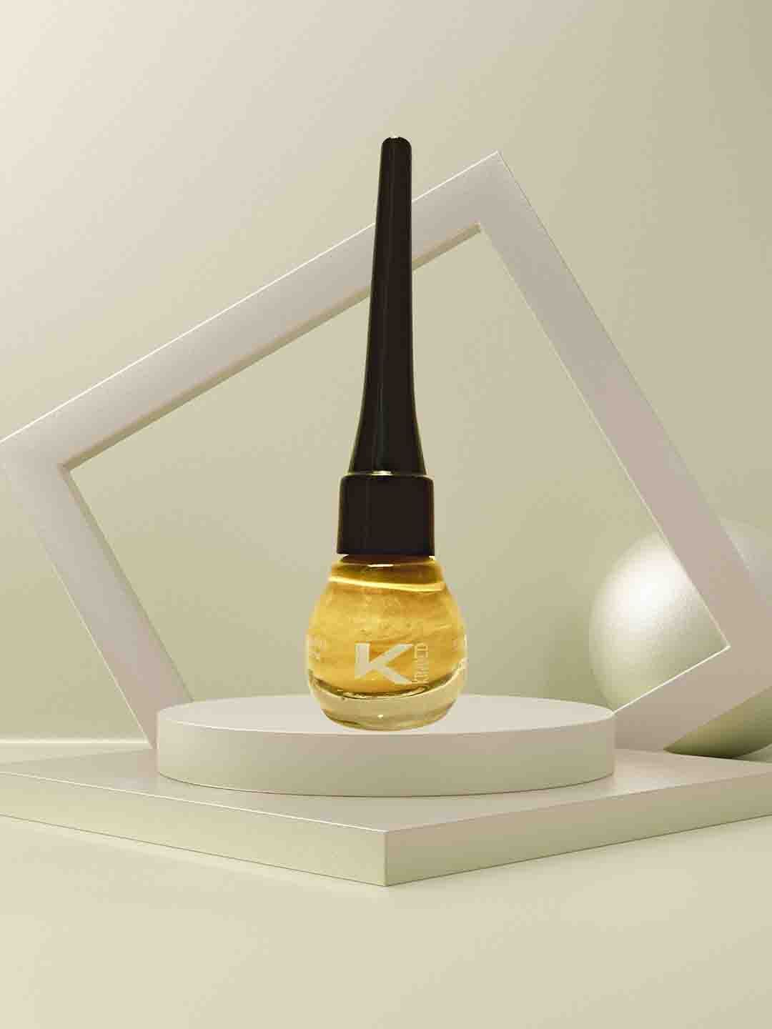 KINDED Long Lasting Metallic Pastel Finish Liquid Eyeliner - 5ml - Golden Glaze-image-46