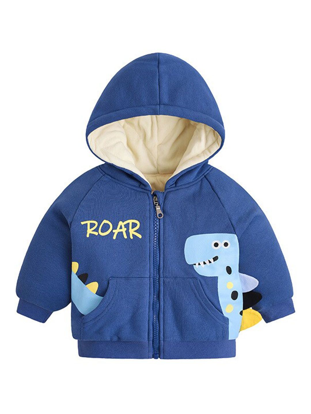 StyleCast Boys Graphic Printed Hooded Cotton Front-Open Sweatshirt-picture-34