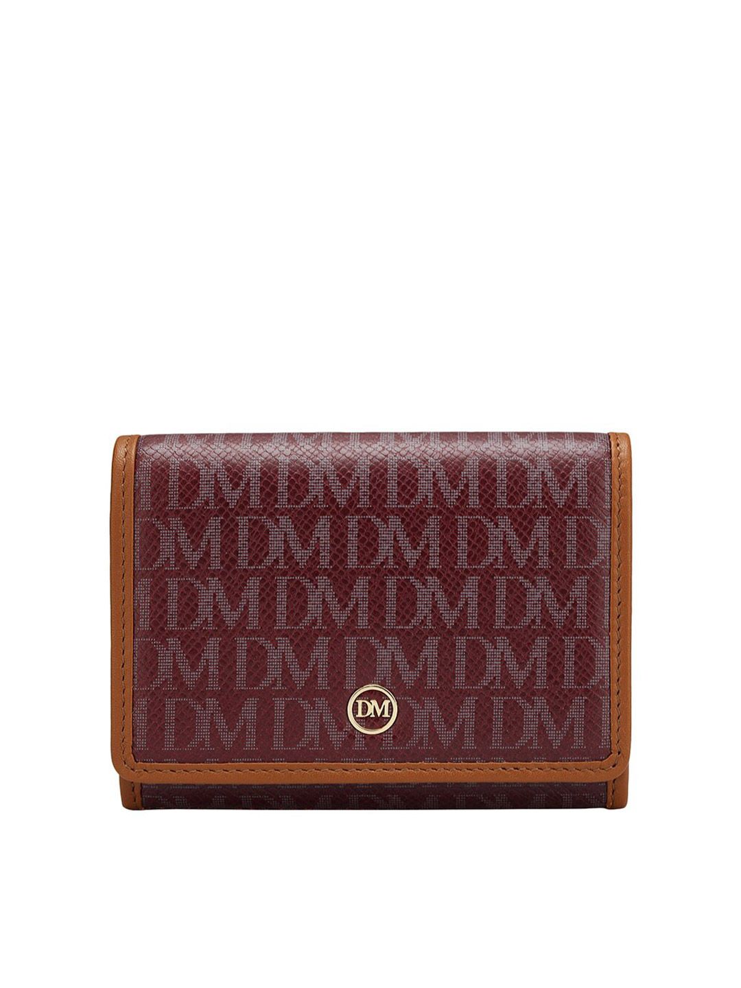 Da Milano Unisex Typography Printed Leather Two Fold Wallet-picture-43