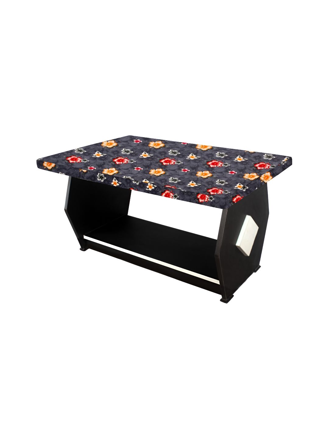 Stylista Grey & Yellow Floral Printed Waterproof Table Cover-picture-10