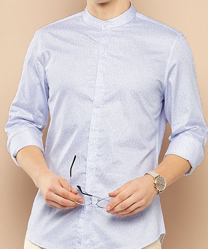 Buy INVICTUS Men Slim Fit Pure Cotton Printed Casual Shirt - Shirts for ...