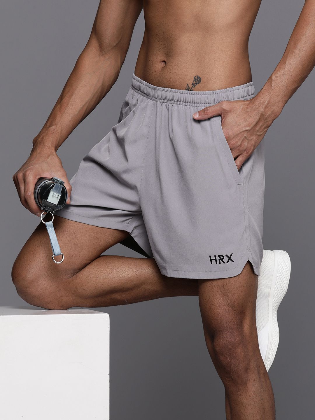 HRX by Hrithik Roshan Men Rapid-Dry Training Shorts