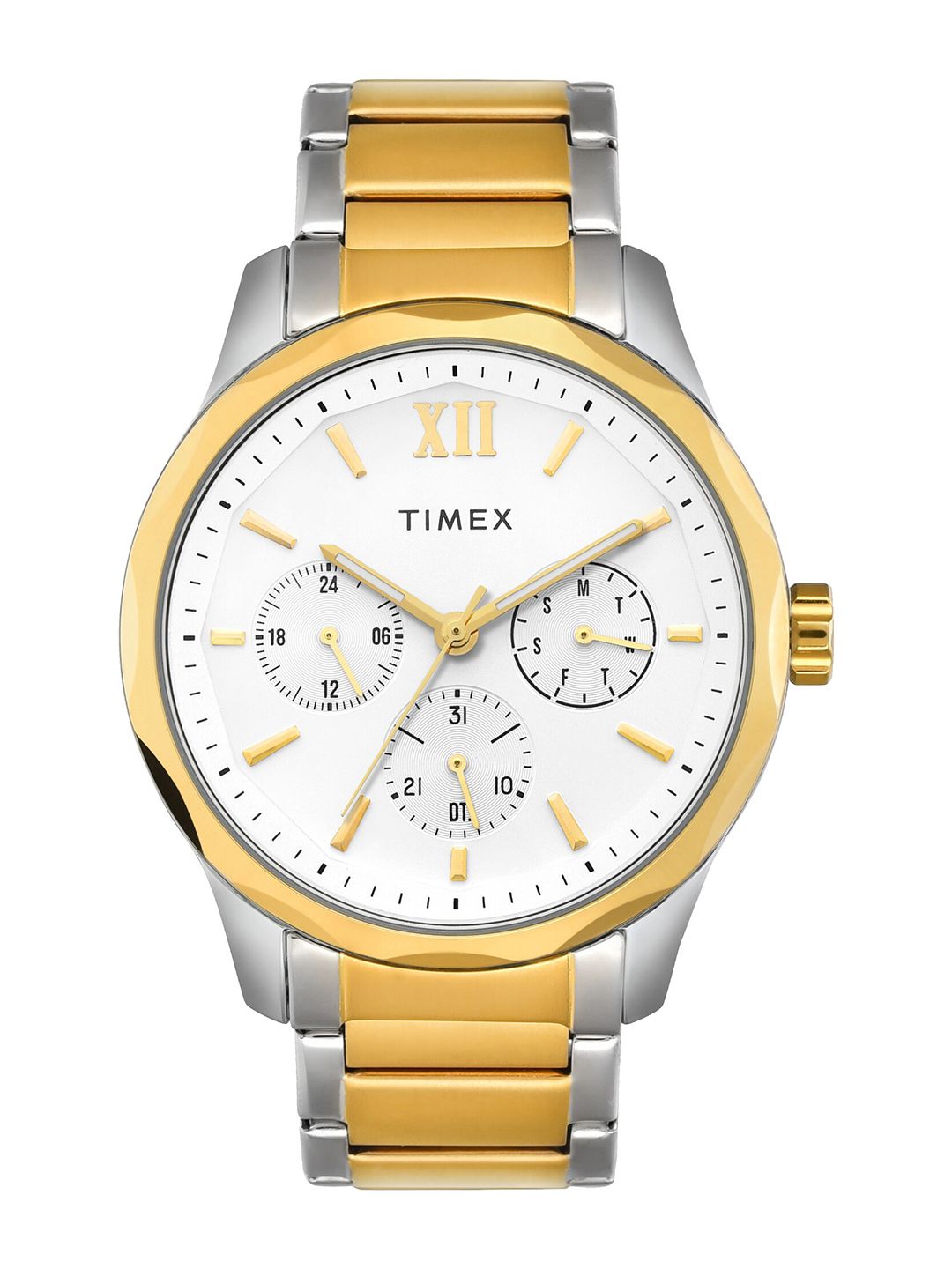 Timex Men Stainless Steel Bracelet Style Straps Analogue Watch TW0TG7624-image-26