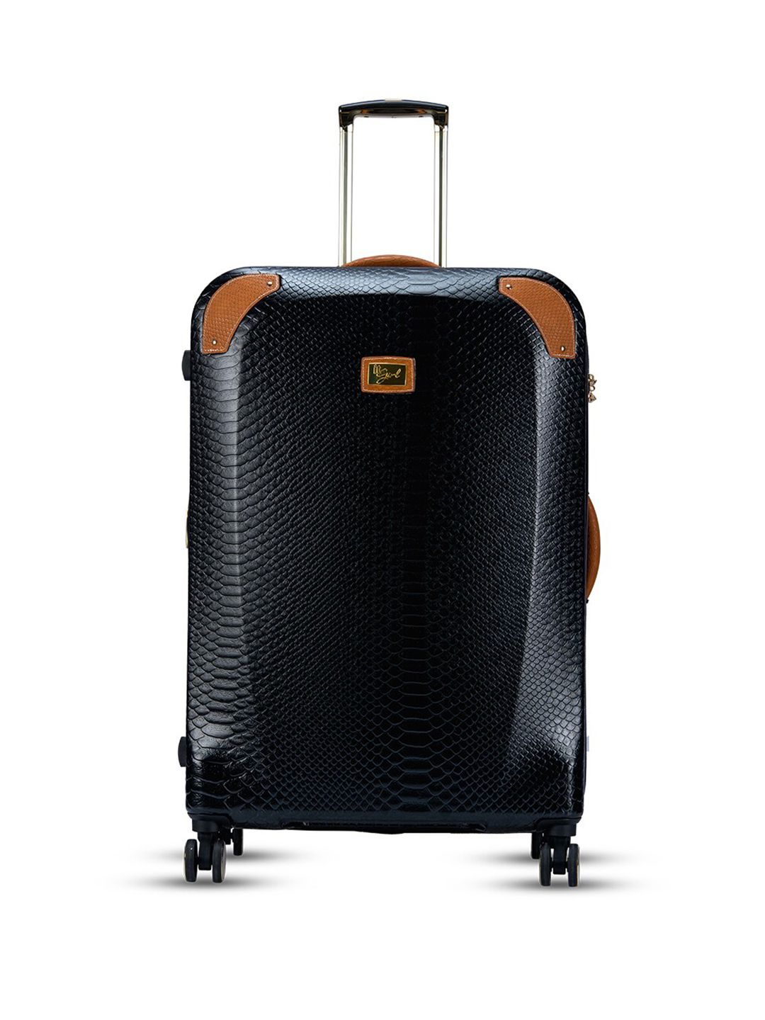 IT luggage Resolute Textured Large Trolley Bag-image-23