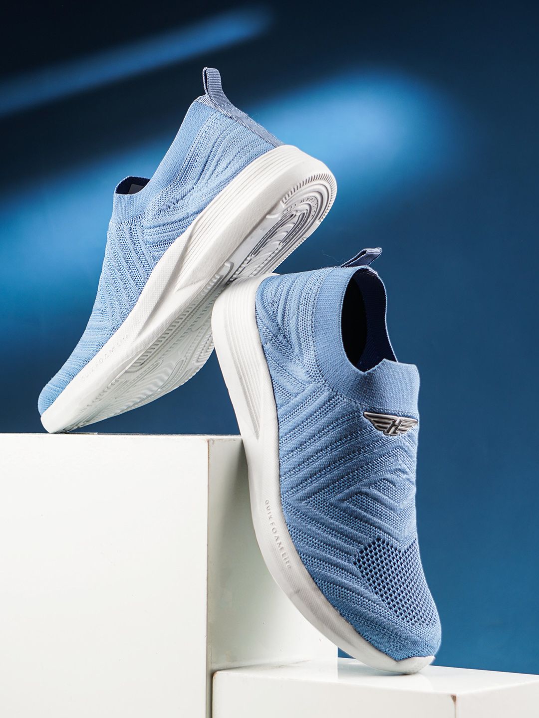 Hemly Heris & Hemly Men Textured Flyknit Running Shoes - Price History
