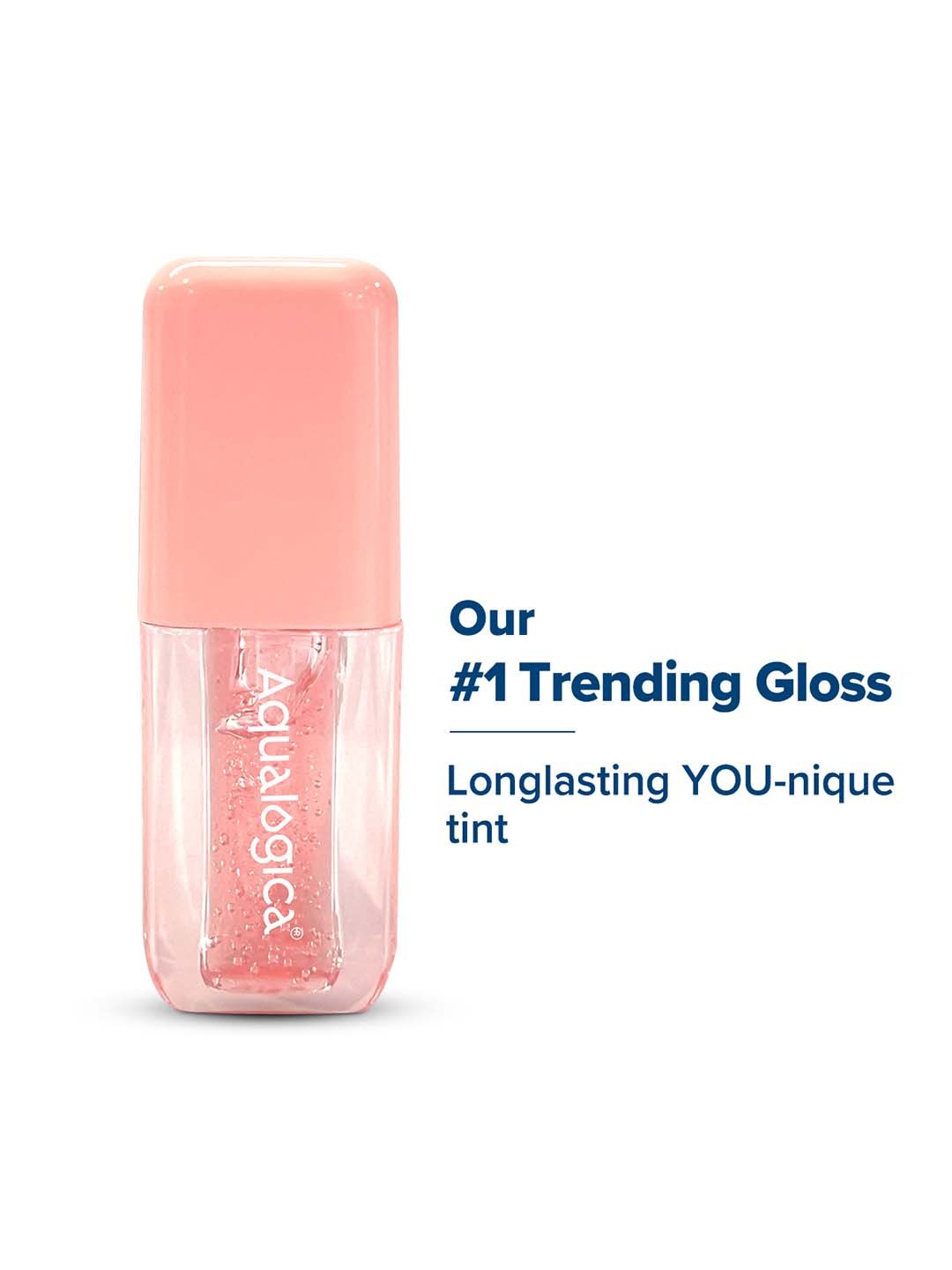 Aqualogica Plump+ Pouty Li-pH Gloss - 5ml - Peach Vanilla-image-20