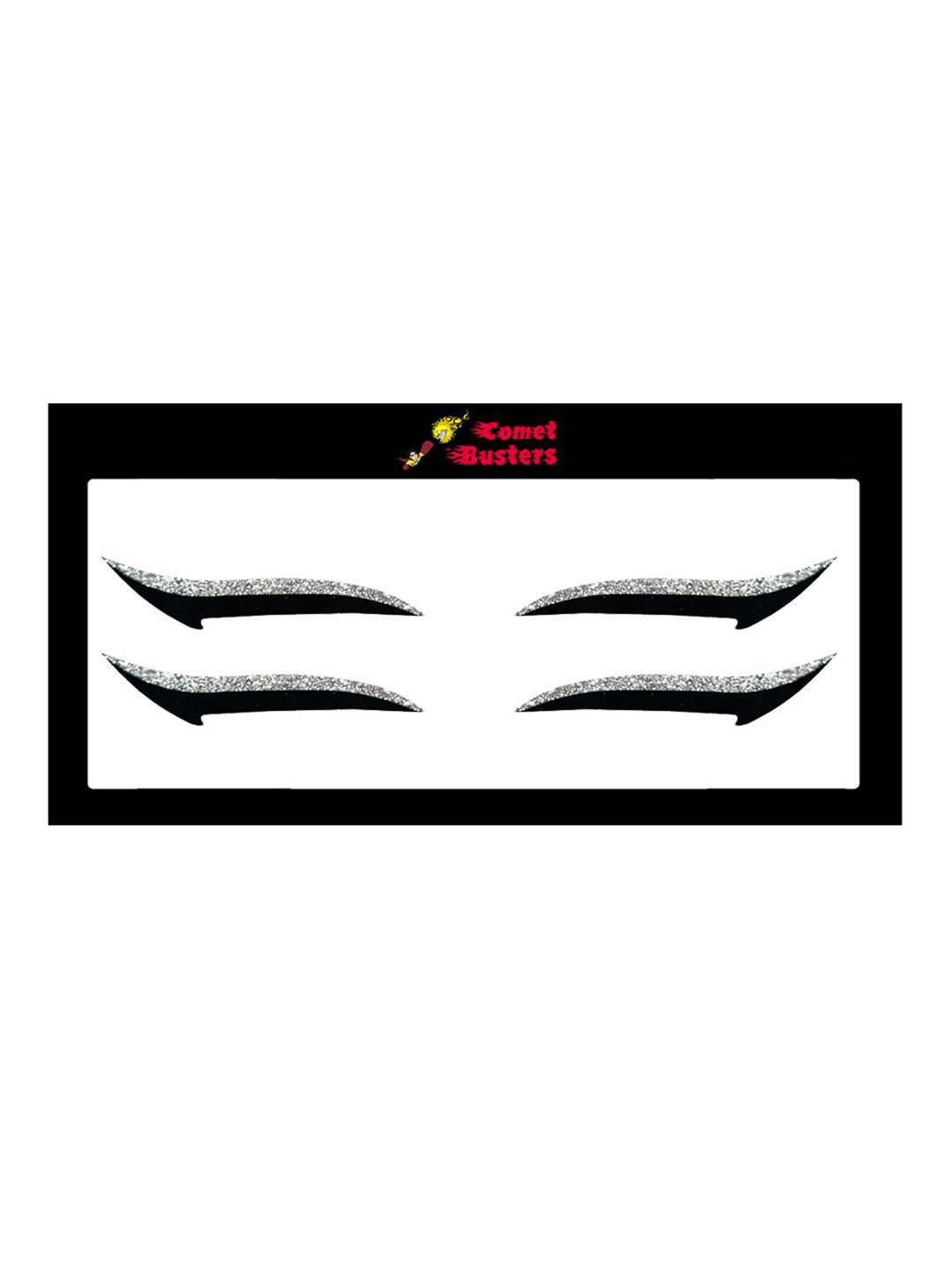 Comet Busters Glitter Eyeliner Sticker - Silver-picture-26