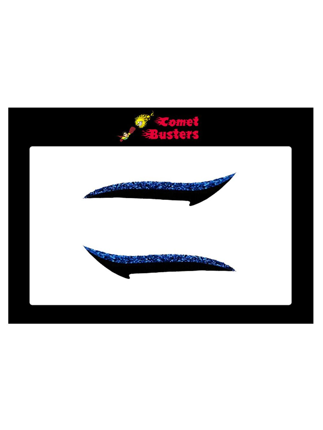 Comet Busters Glitter Eyeliner Sticker - Blue-image-25
