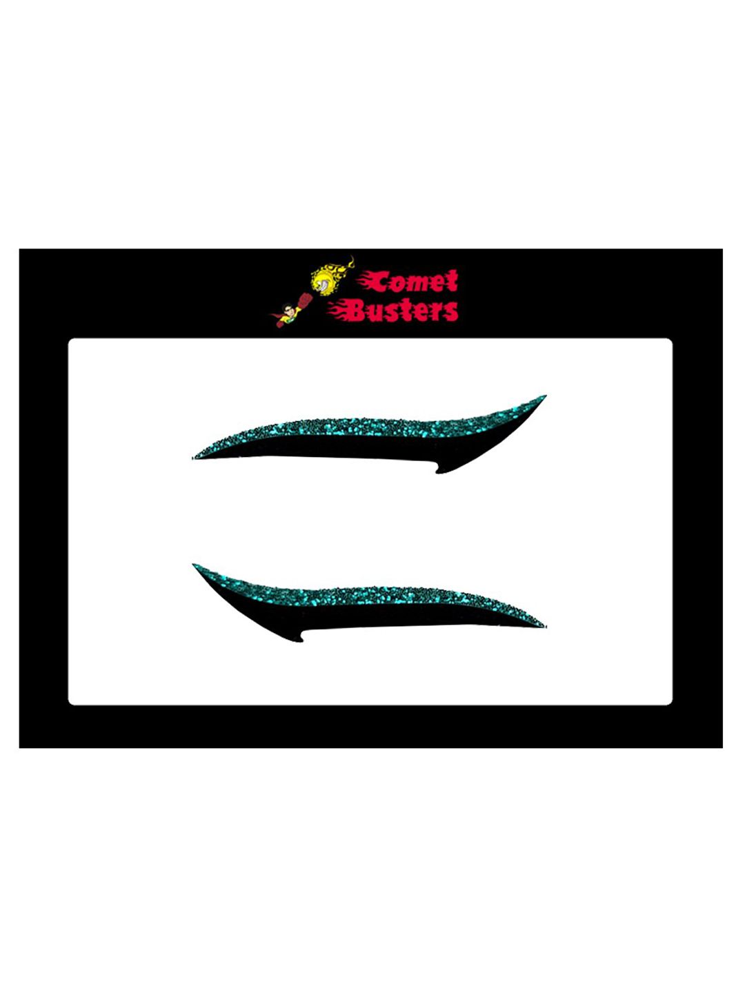 Comet Busters Glitter Eyeliner Sticker - Blue-picture-11