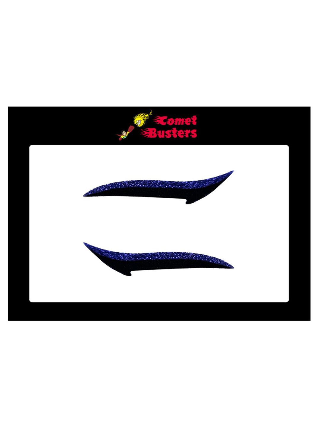 Comet Busters Glitter Eyeliner Sticker - Blue-picture-18