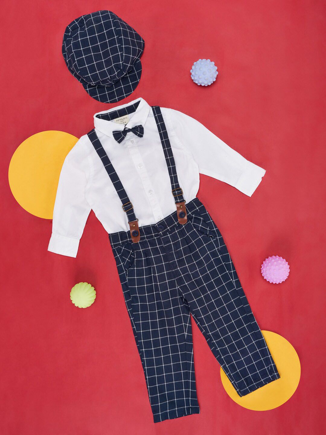 Pantaloons Baby Boys Pure Cotton Shirt With Trousers-picture-44