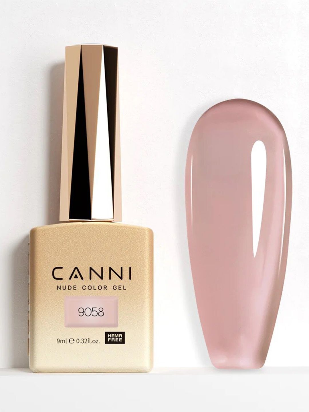 CANNI UV LED Color Nail Gel Polish 9ml - 9058-image-2
