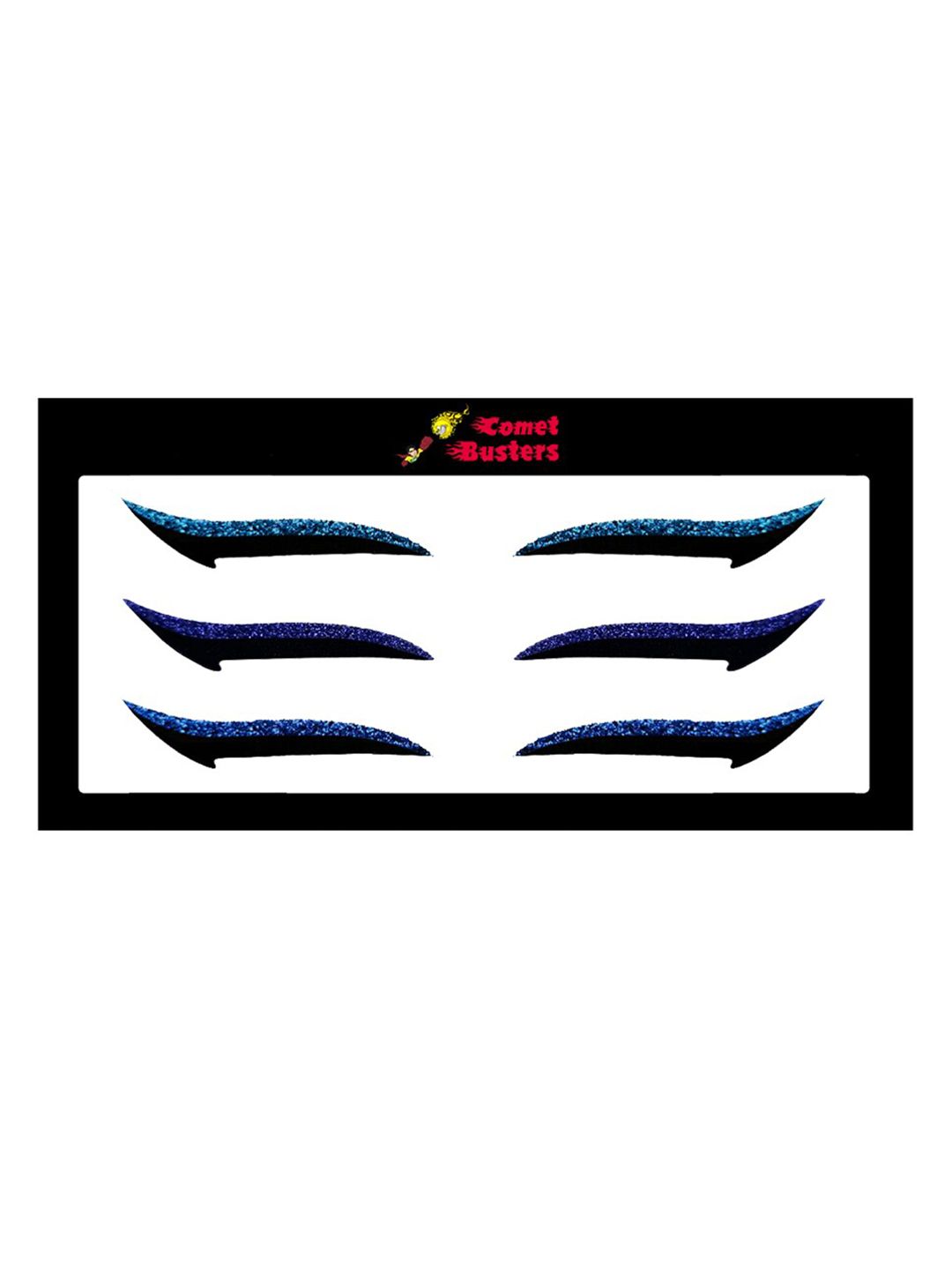 Comet Busters Glitter Eyeliner Stickers - Blue 052-image-26