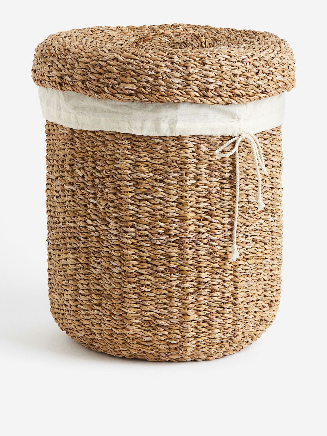 H&M Beige Seagrass Laundry Basket-image-18