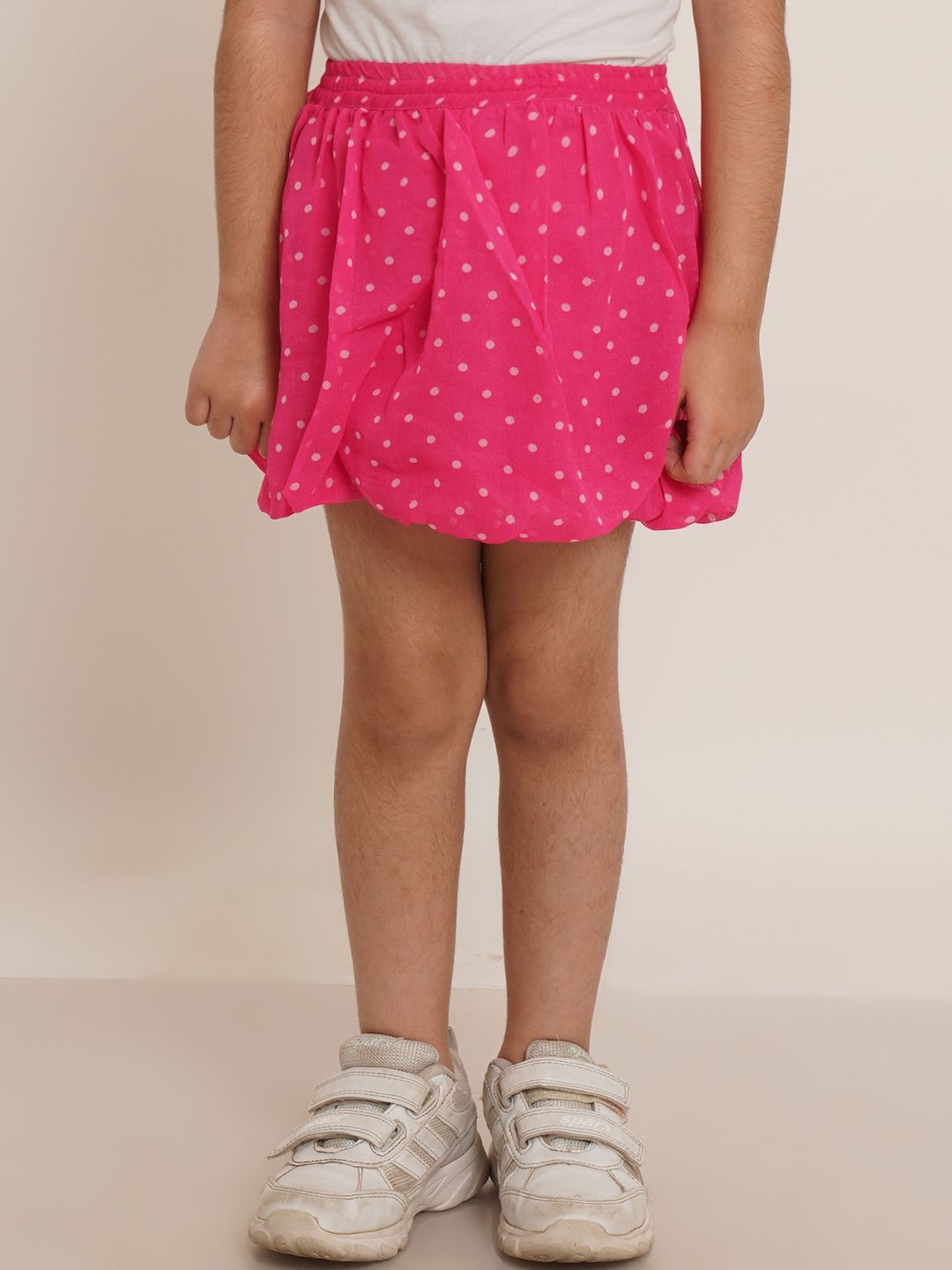 Creative Kids Girls Polka Dots Printed Mini Skirt-image-14