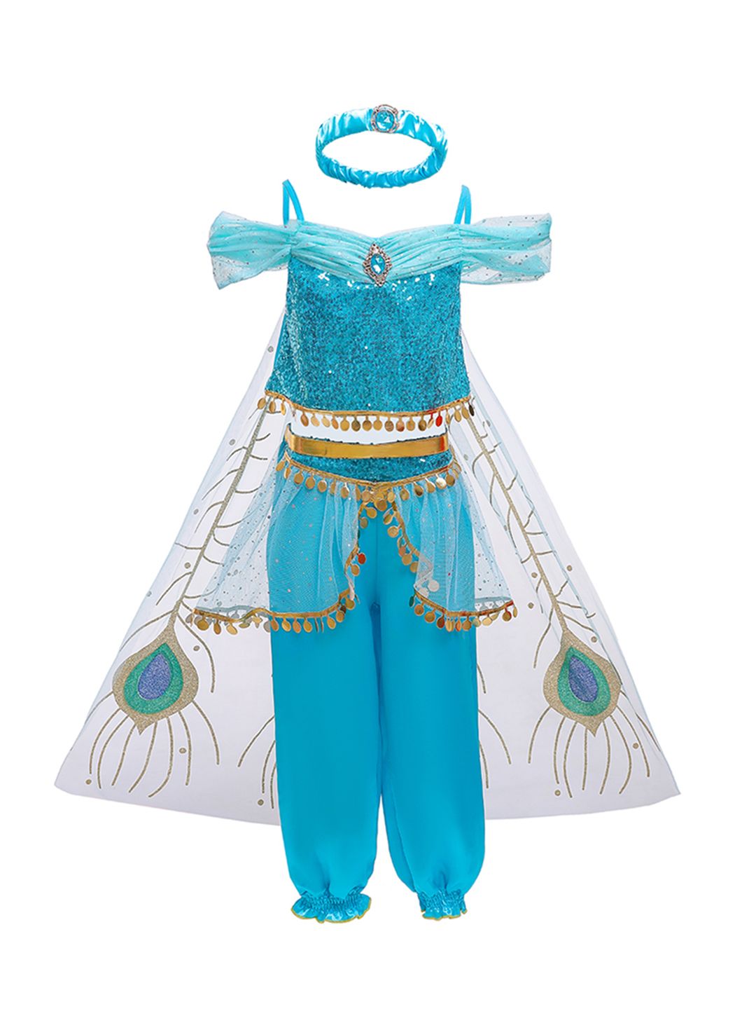 StyleCast Round Neck Sleeveless Sequined Fit & Flare Dress-image-35