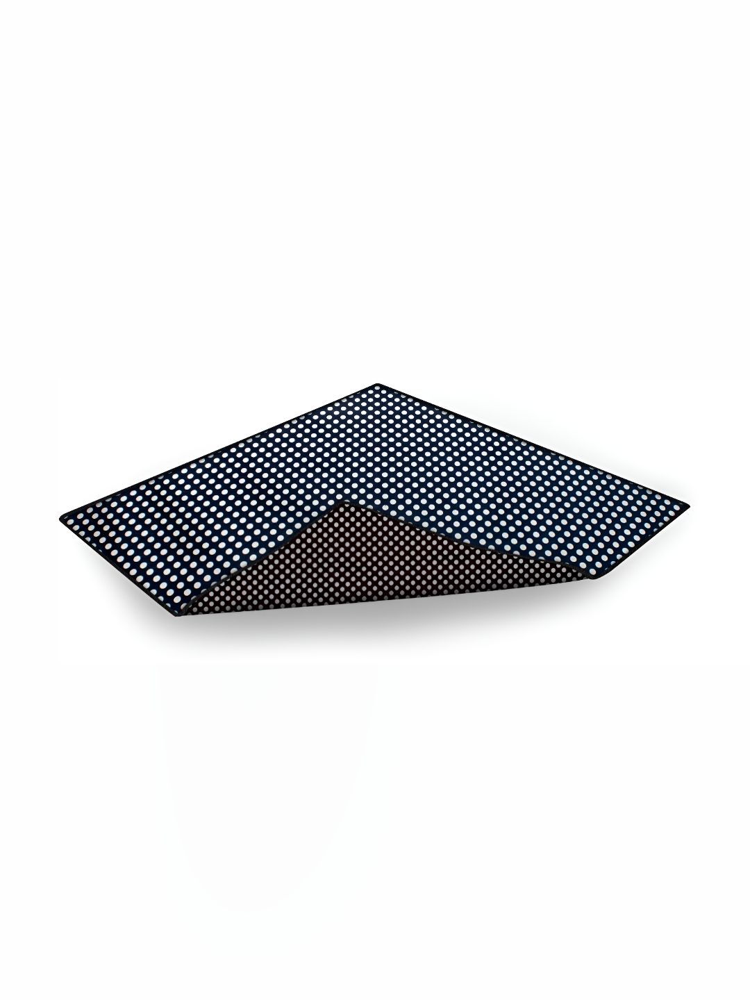 Stylista Navy blue & White Geometric Printed Floor Mat-image-44