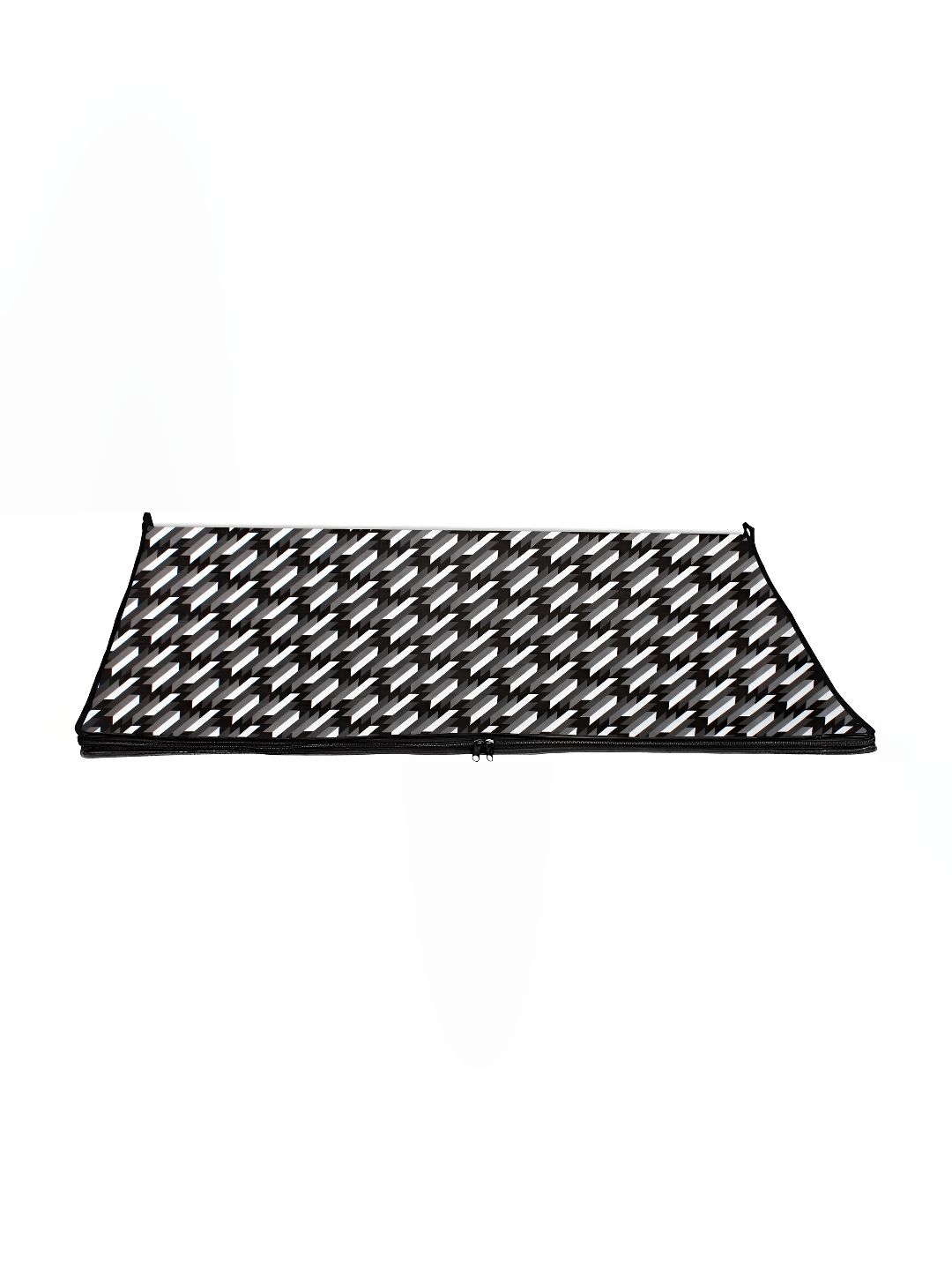 Stylista Black & Grey Geometric Printed Floor Mat-image-8