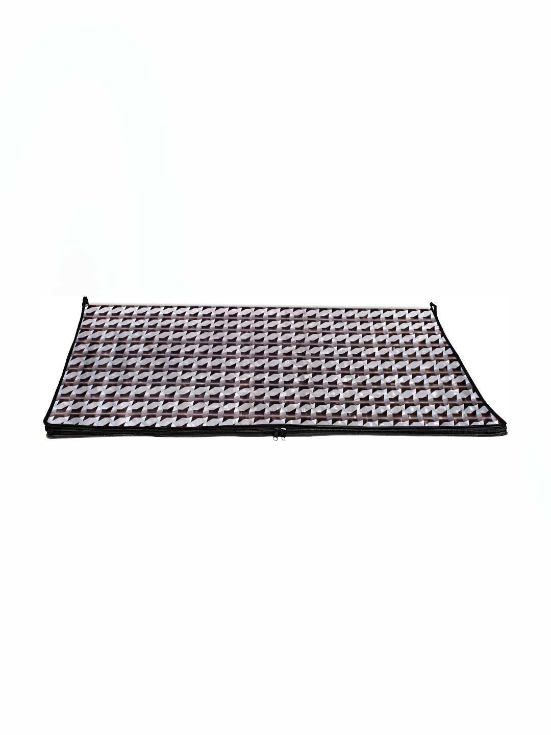 Stylista Brown & Grey Geometric Printed Rectangular Floor Mat-image-37
