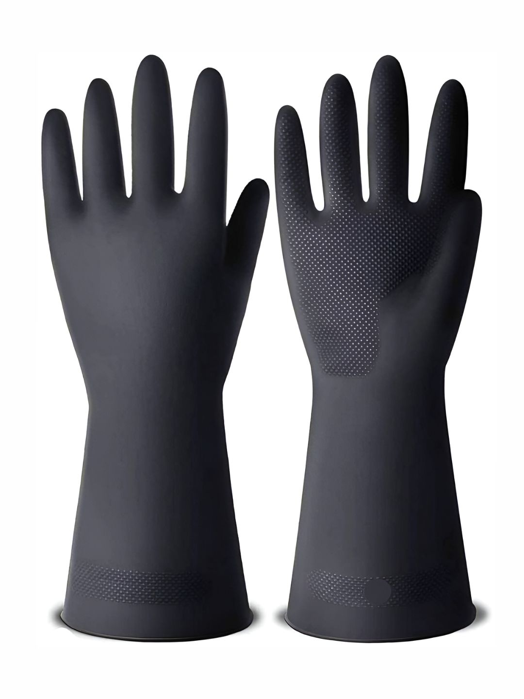 RBGIIT Black 2 Pieces Cleaning Kitchen Gloves-picture-12