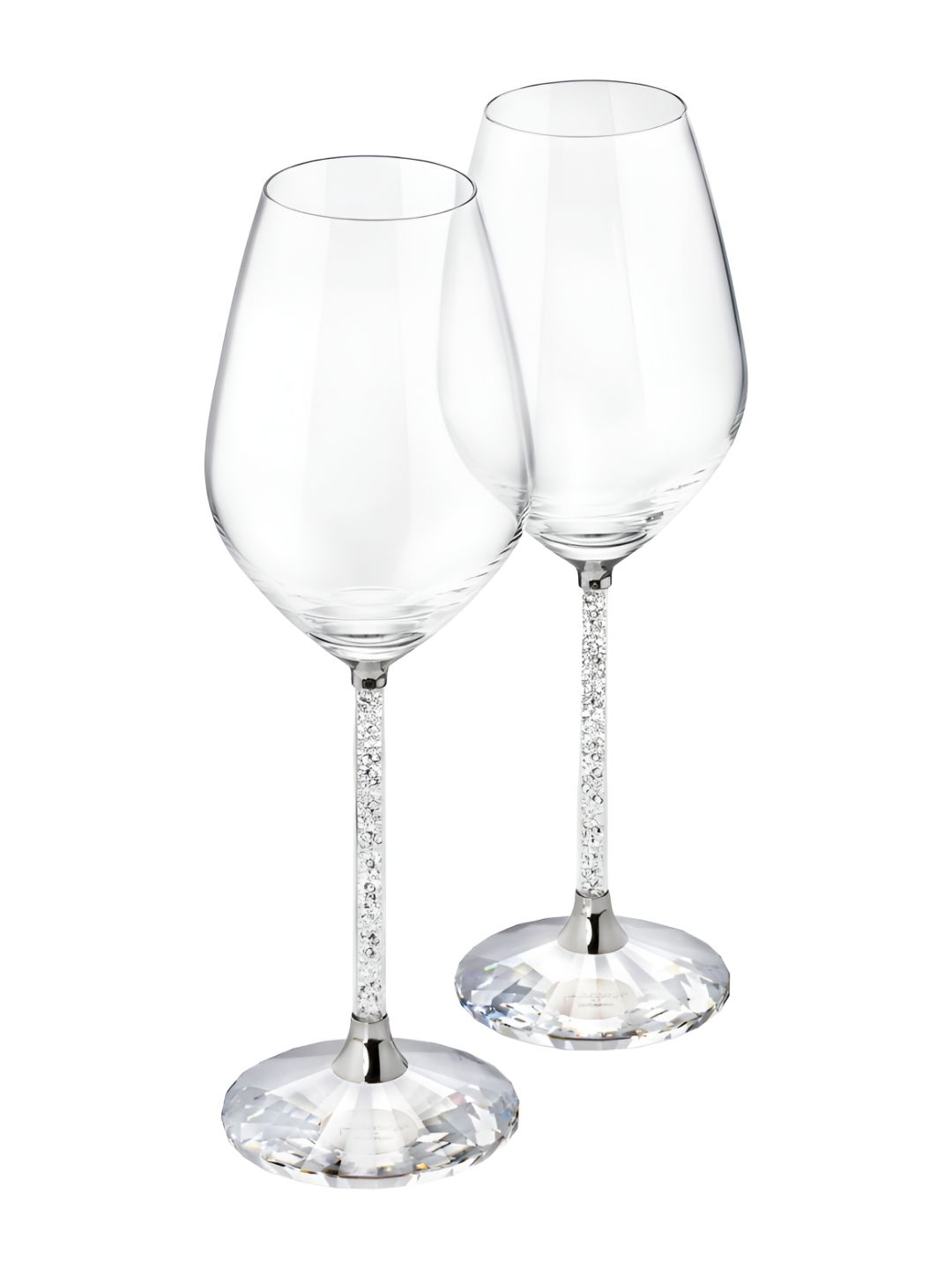 SWAROVSKI Transparent 2 Pcs Wine Glasses-picture-36