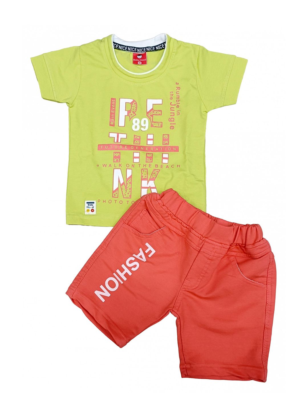 BAESD Kids Printed T-shirt With Shorts-picture-21