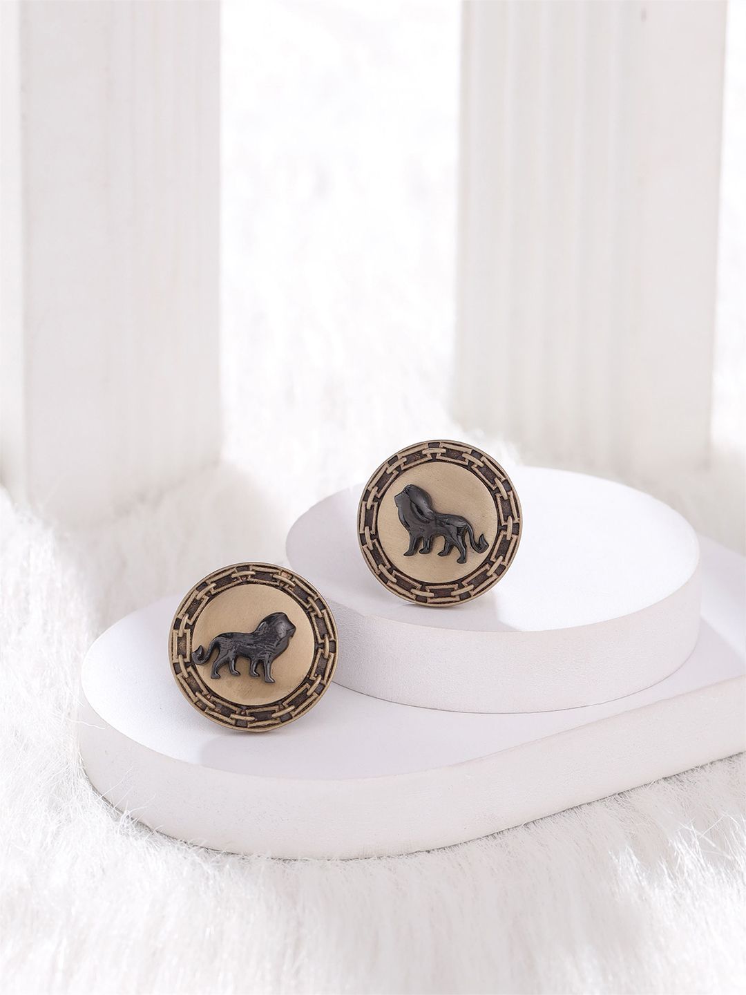COSA NOSTRAA Textured Round Cufflink-picture-14