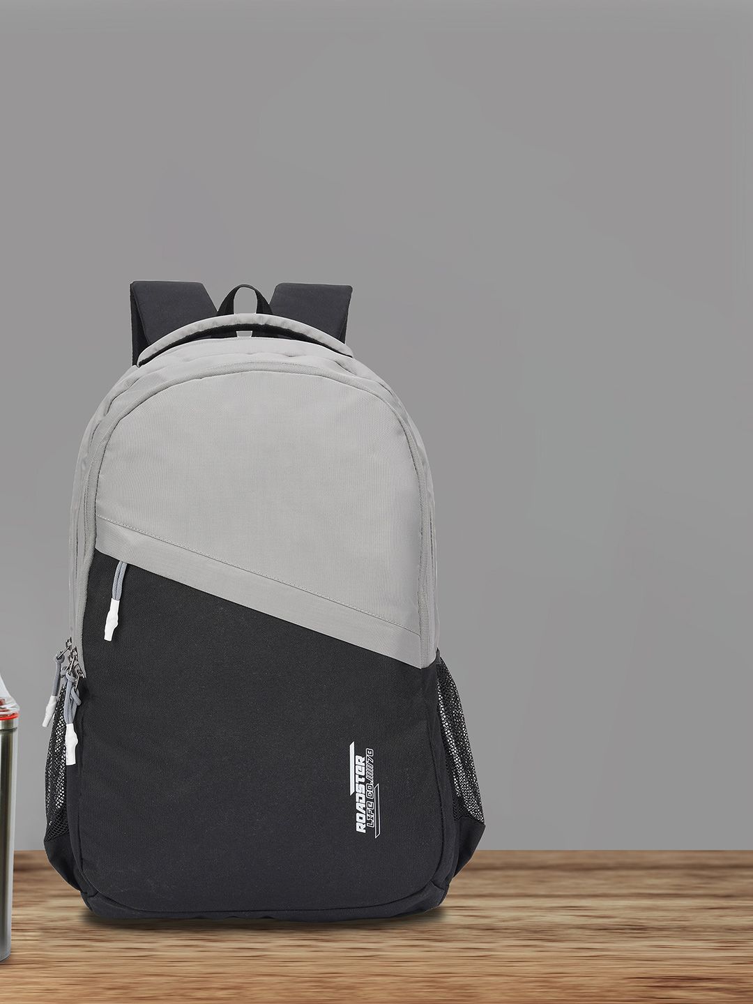 roadster x fwd The Roadster Lifestyle Co. Black Colorblocked Large Laptop Backpacks-picture-52